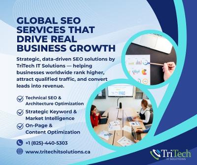 SEO Services for Global Businesses Available at TriTech IT Solutions